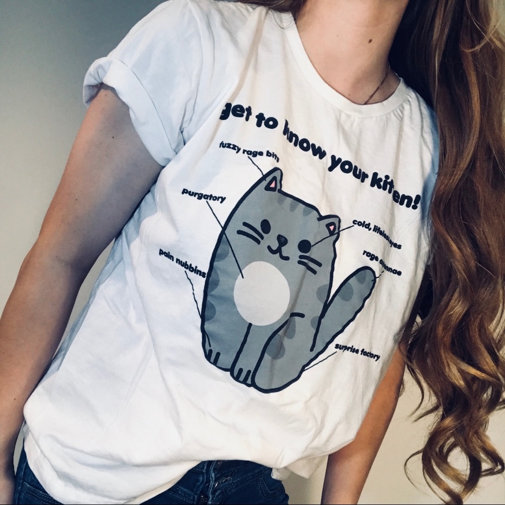 Get to know your kitten shirt 😝 Cat Lovers 🐈